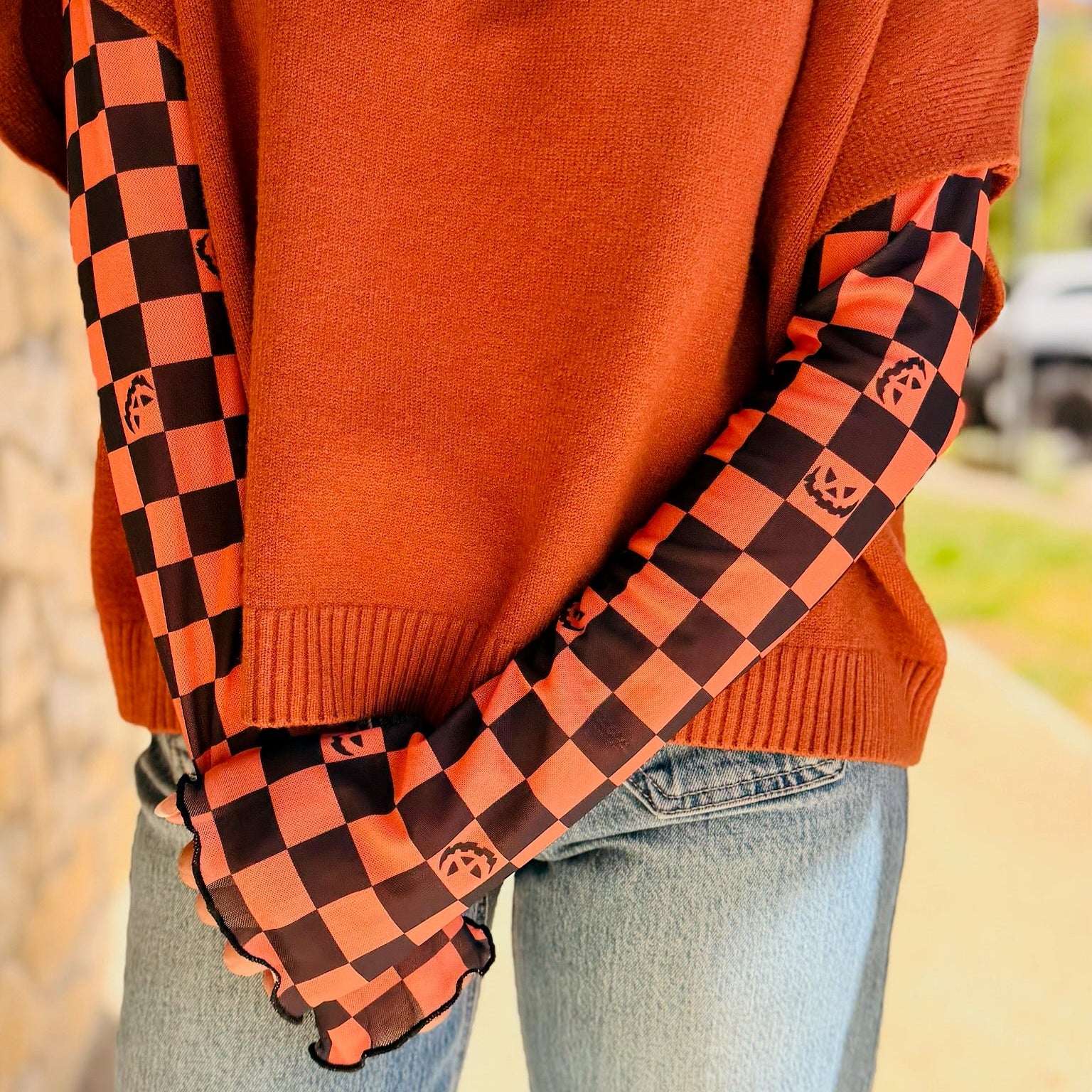 The Trick or Chic Mesh Top
