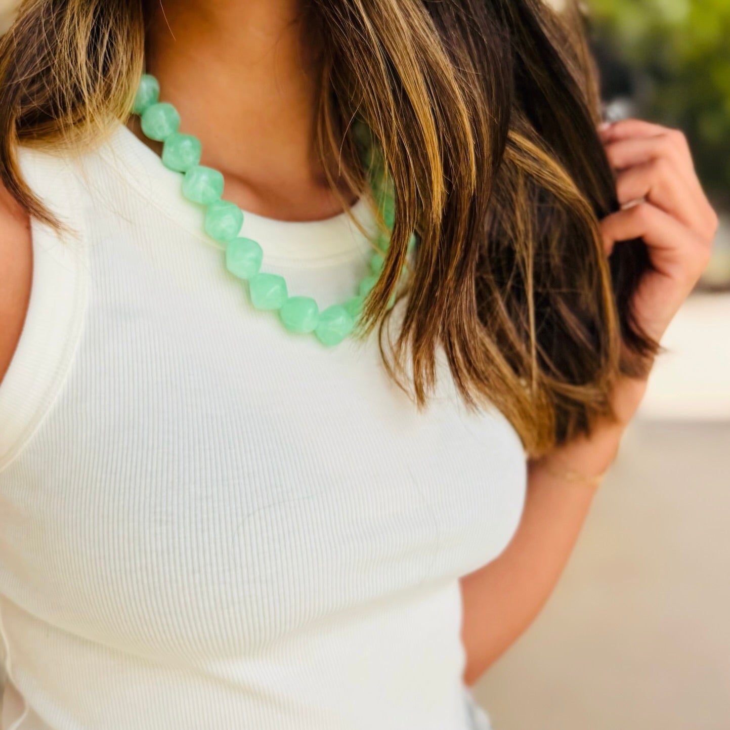 The Amalfi Beaded Necklace