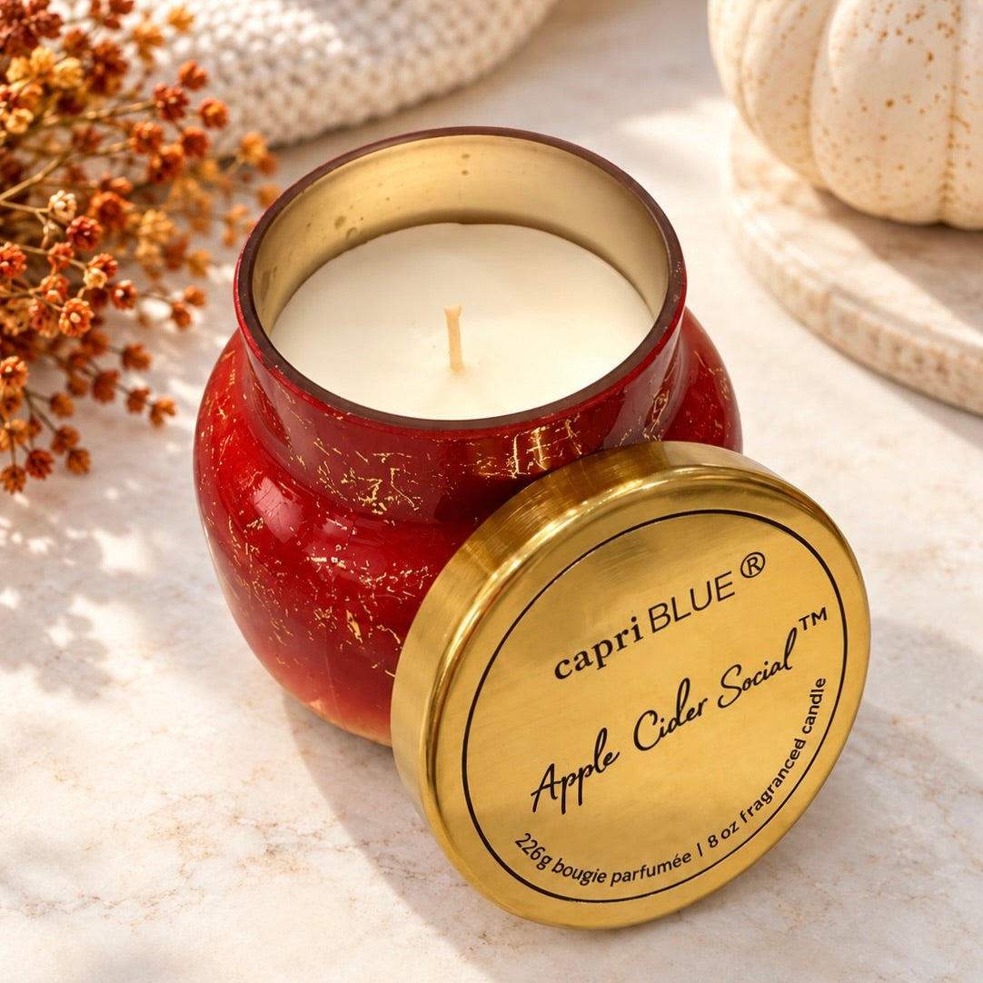 Apple Cider Social Glimmer Petite 8oz Candle