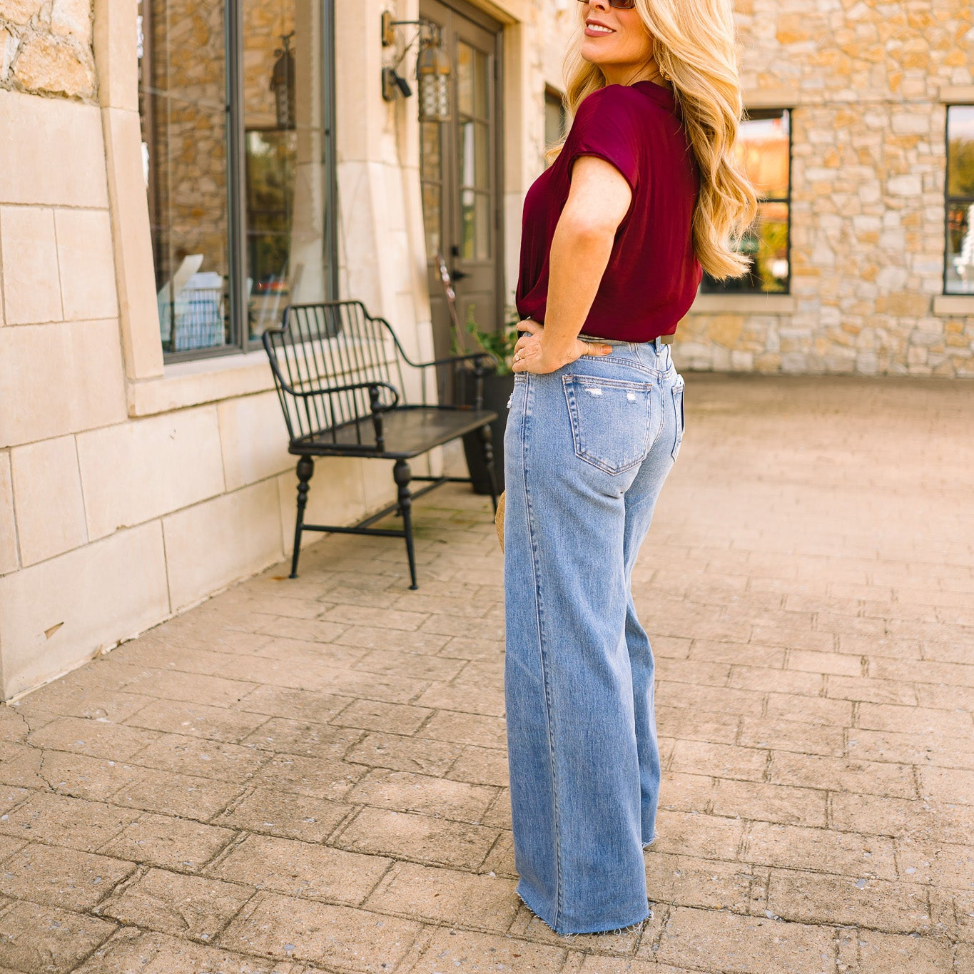 best selling blouse, relaxed fit blouse, drop shoulder top, flowy blouse, lightweight blouse, solid color blouse, versatile wardrobe staple, timeless women's top, classic blouse, business casual blouse, office blouse, workwear top, dressy casual blouse, everyday essential blouse, all season blouse, fall staple top, winter staple top, spring staple blouse, chic basic blouse, breathable polyester blouse, easy to style blouse, polished feminine top