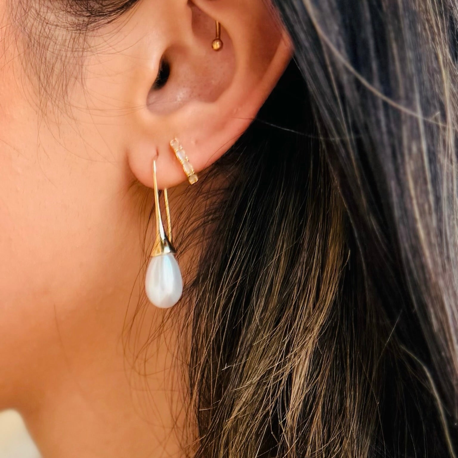 The Pearl Promise Drop Earrings