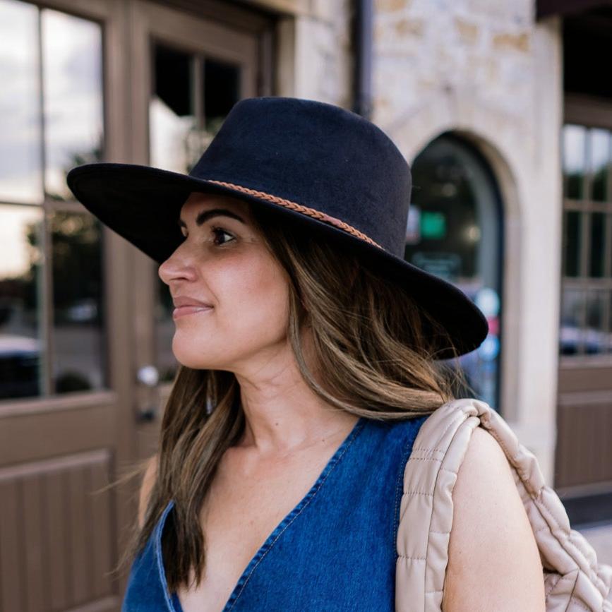 felt hat, panama hat, felt panama hat, wide brim hat, wide brim felt hat, black hat, black felt hat, black faux suede hat, faux suede hat