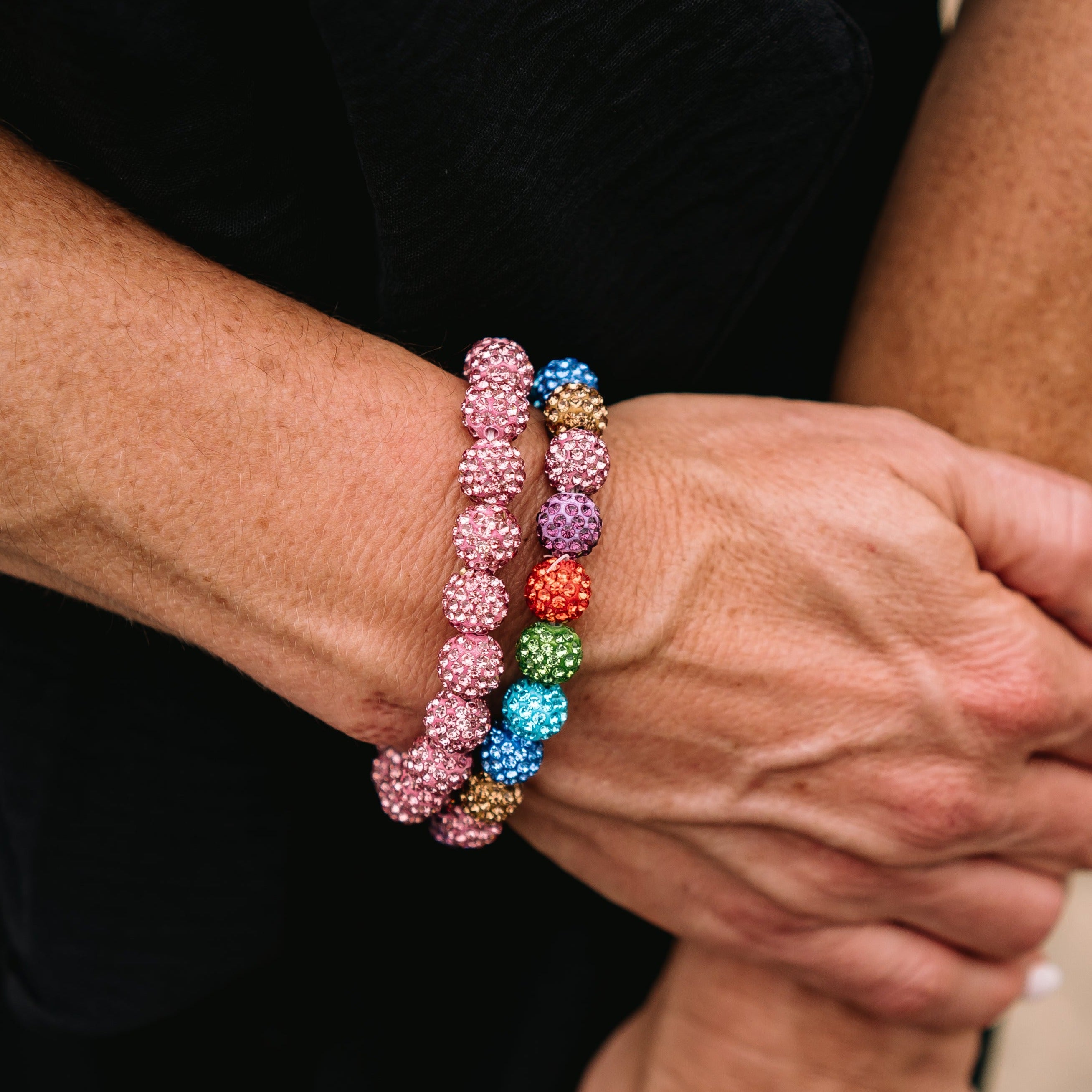 rhinestone bracelets, sparkly bracelets, beaded bracelets, sparkly beaded bracelets, sparkle bracelets, fun bracelets, teacher accessories, fun accessories, bling bling bracelets, festive bracelets, holiday bracelets, candy bracelets,