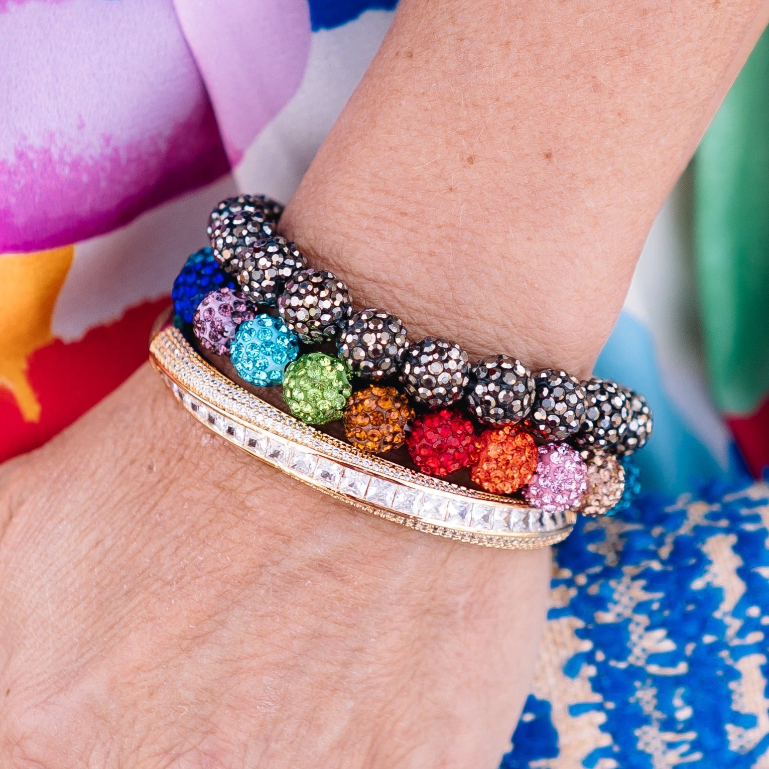 rhinestone bracelets, sparkly bracelets, beaded bracelets, sparkly beaded bracelets, sparkle bracelets, fun bracelets, teacher accessories, fun accessories, bling bling bracelets, festive bracelets, holiday bracelets, candy bracelets,