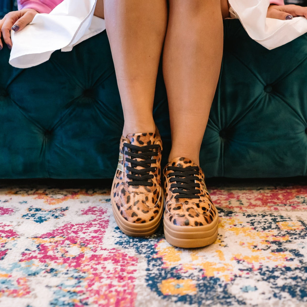 leopard platform sneakers, platform sneakers, leopard sneakers, leopard trend, trending leopard, leopard print, leopard pattern, platform shoes, spring shoes, 2025 shoes, 2025 trends, fun sneakers, casual sneakers