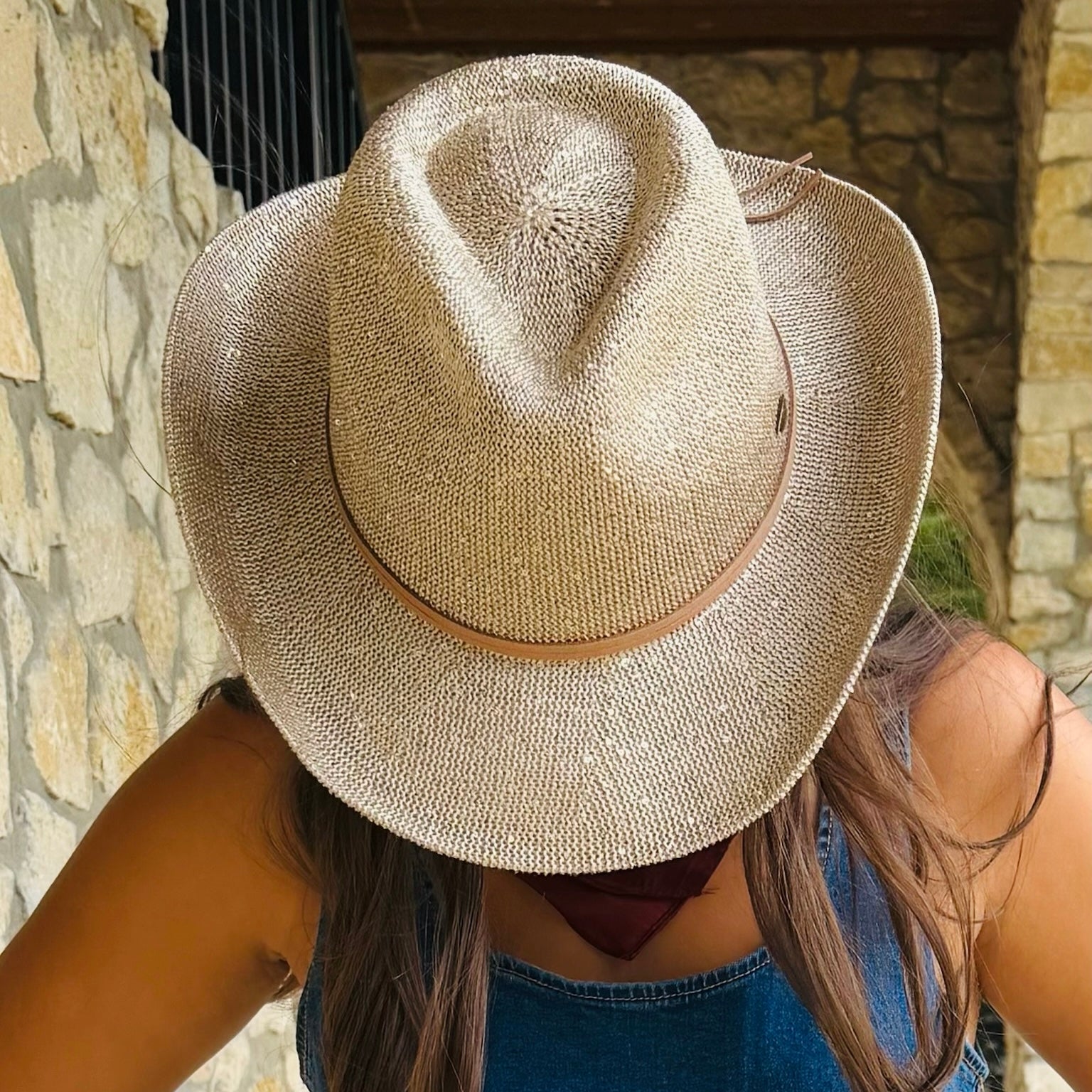 Vegas Baby Sequin Cowboy Hat