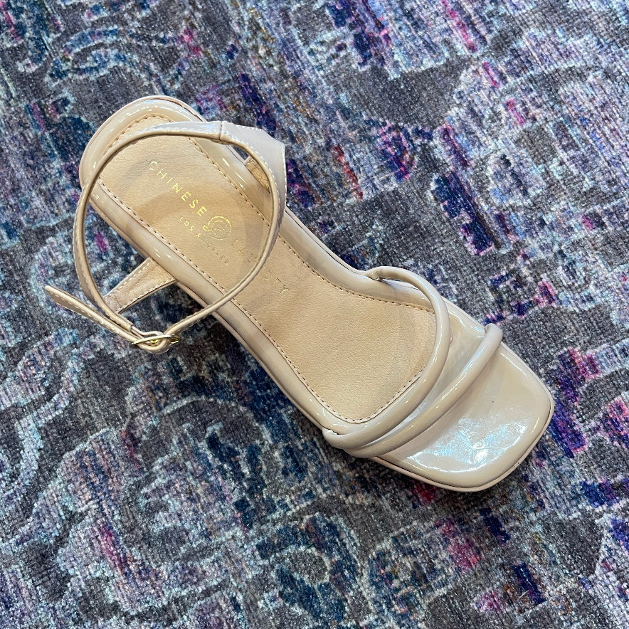 Chunky Platform Heels, Nude Heels, Nude Strappy Heels, Platform Heels, Nude Platform Heels McKinney Texas, Nude Platform Heels Karadise, Nude Platform Heels Karadise Boutique, Formal Heels, Chic Heels, Wedding guest Heels, Everyday Heels