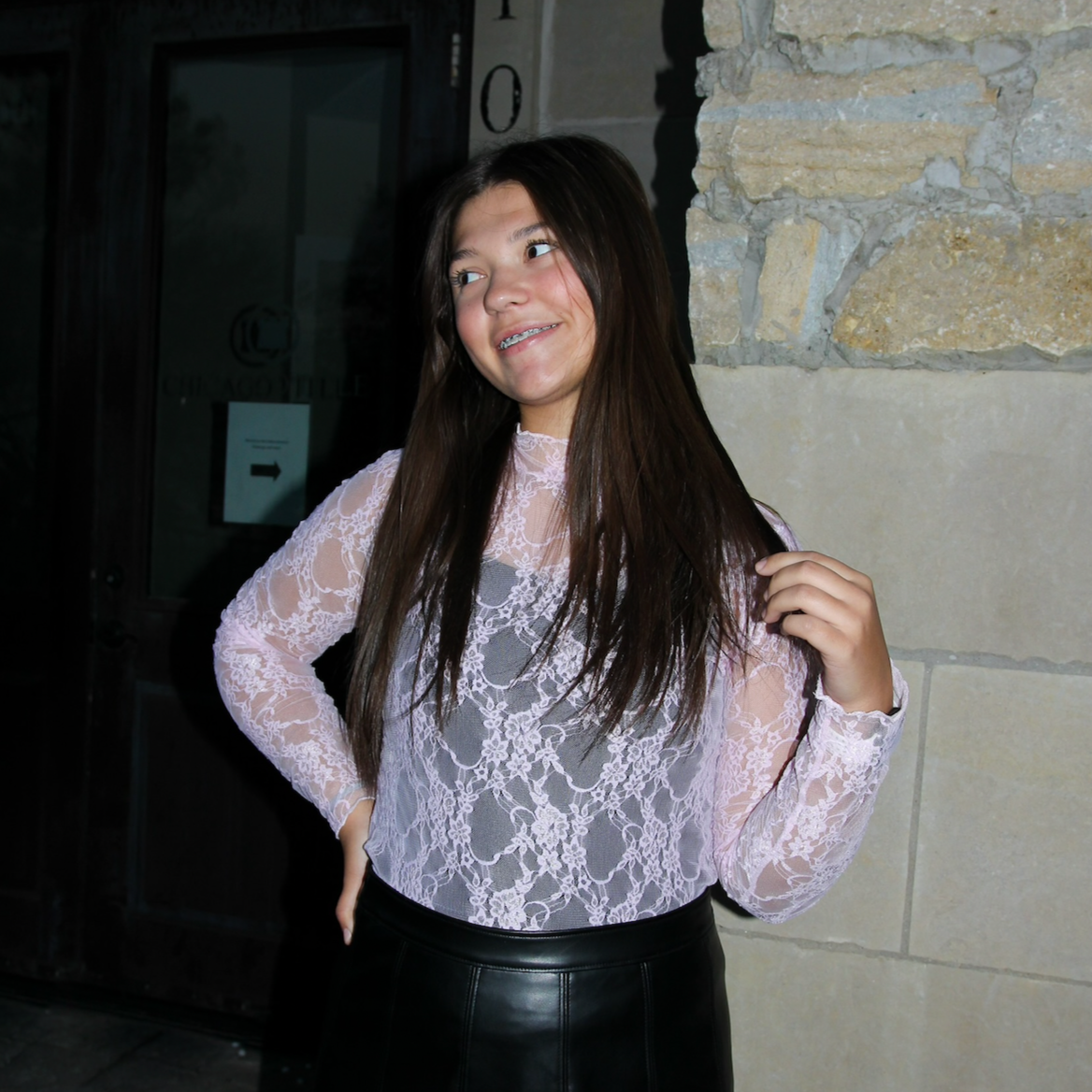 lace long sleeve top, sheer lace top, sheer top, mock neck top, sheer mock neck top, lace mock neck top, country concert top, concert top, concert look, game day top, game day look, layering top, layered top, sheer undershirt