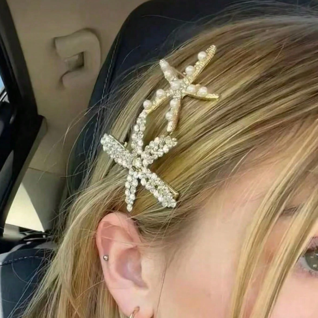 The Seaside Starfish Hair Clip Collection