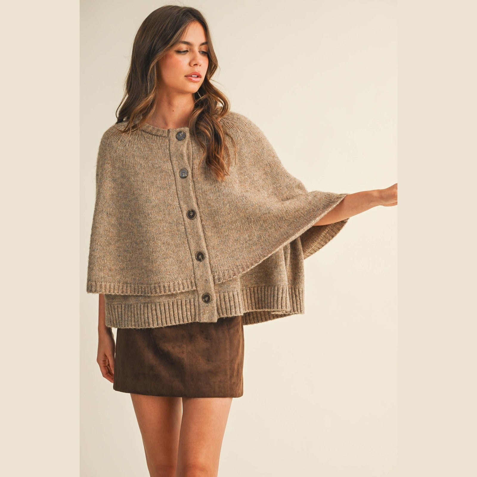 The Darcy Draped Knit Cardigan