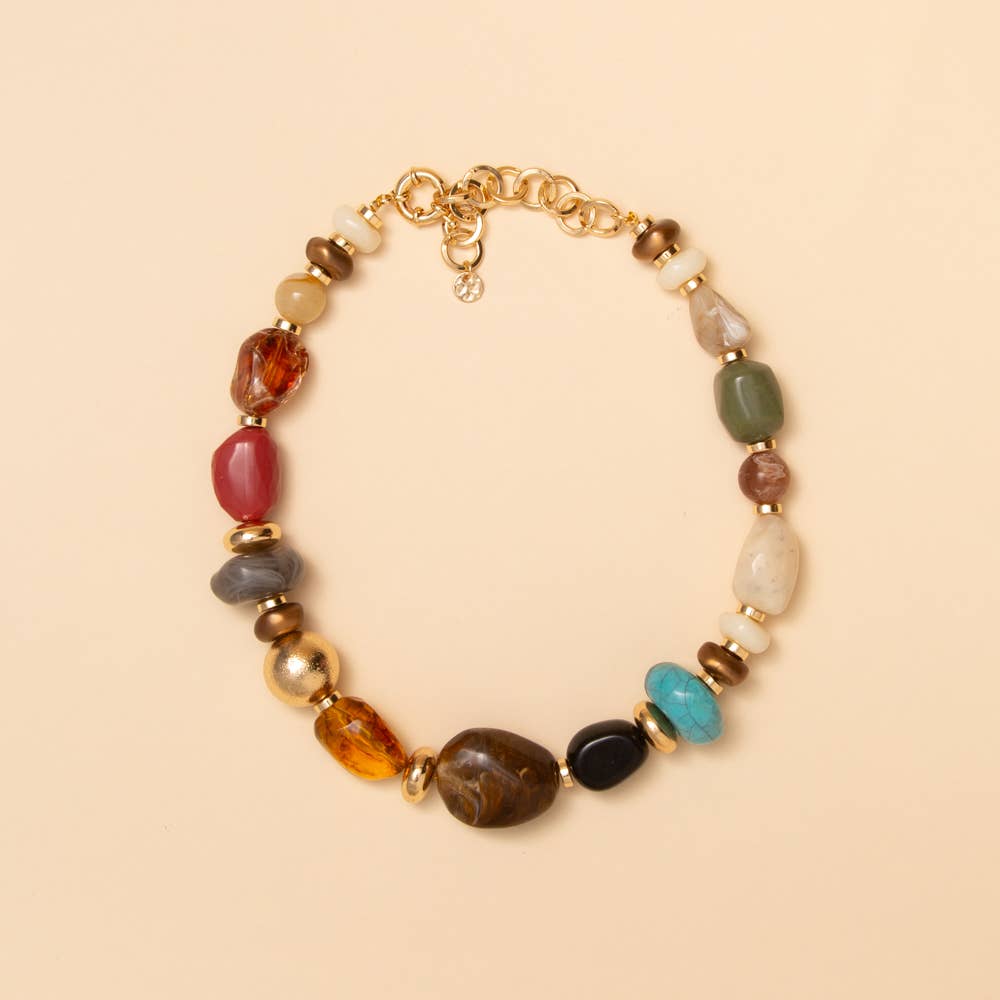 The Meadowstone Mixed Stone Necklace