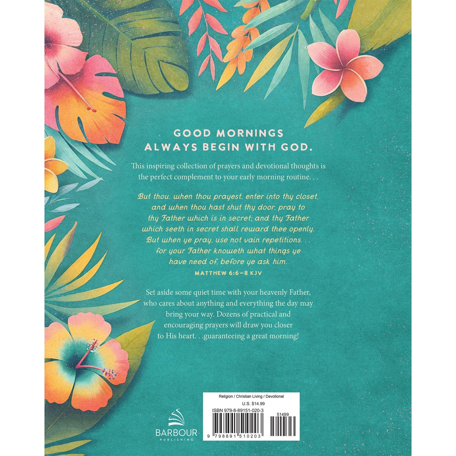 Mornings With God: Prayers and Devotions for Women