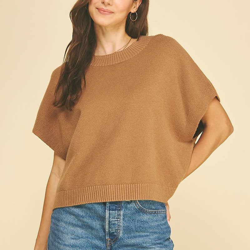 Florence Drop Shoulder Classic Sweater Top