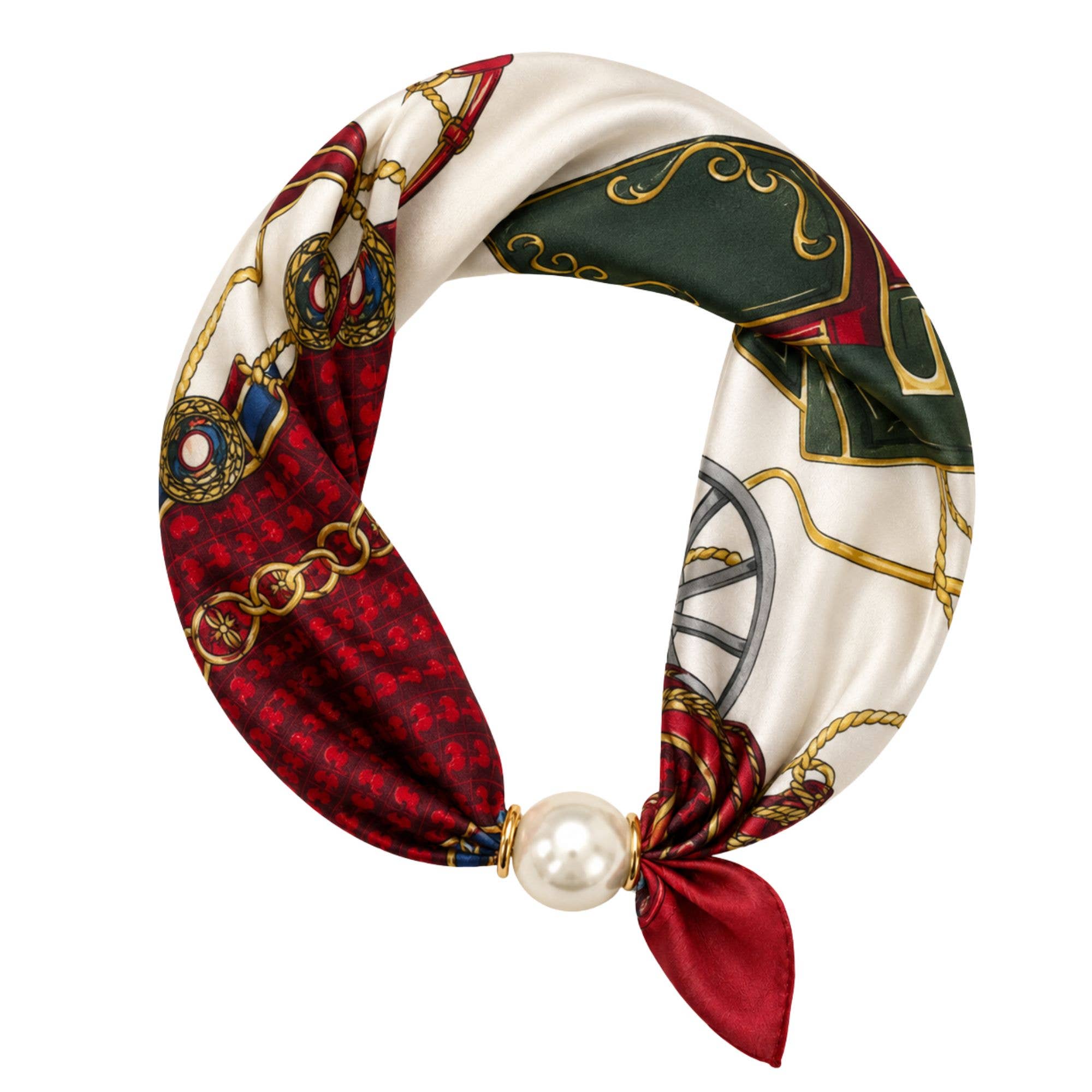 The Couture Charm Magnetic Scarf Necklace