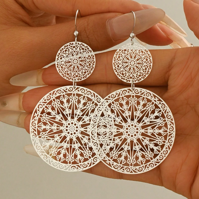 The Marbella Filigree Earrings