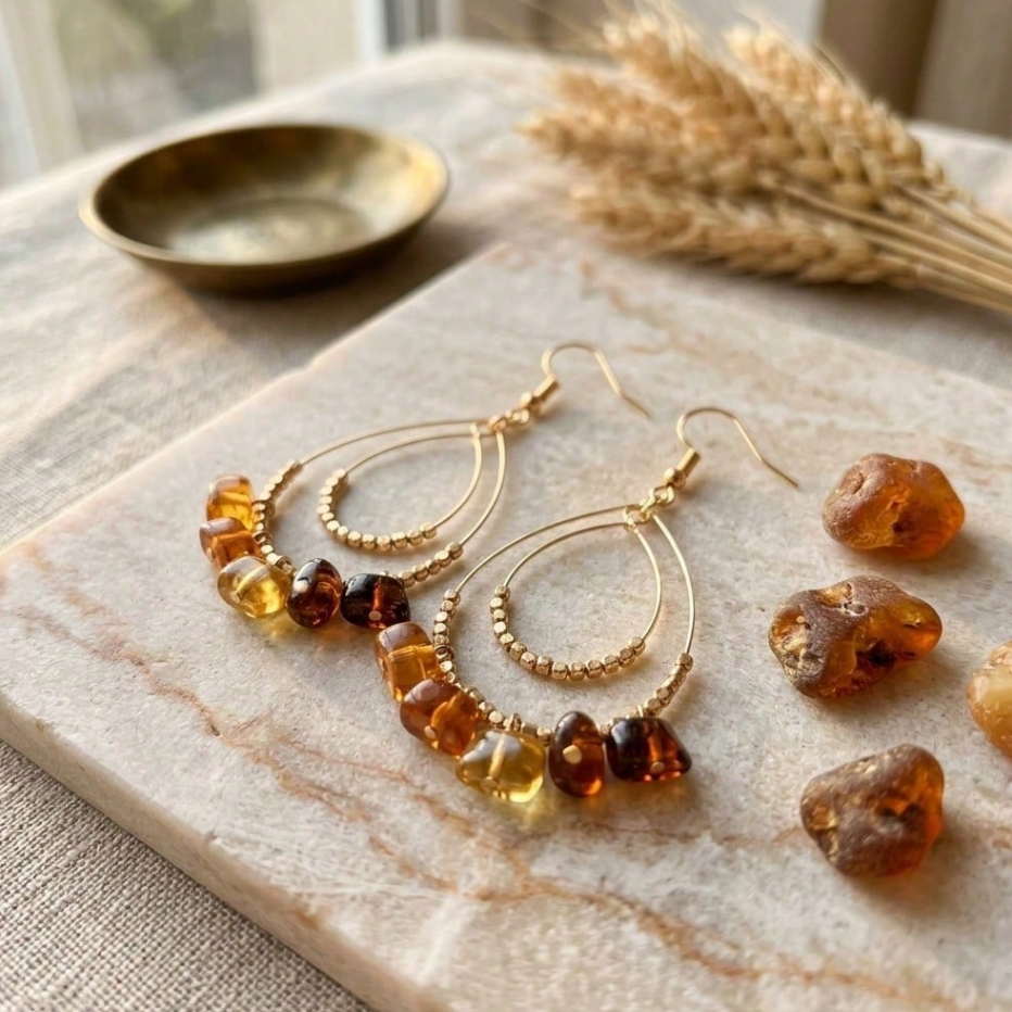 The Autumn Ember Earrings