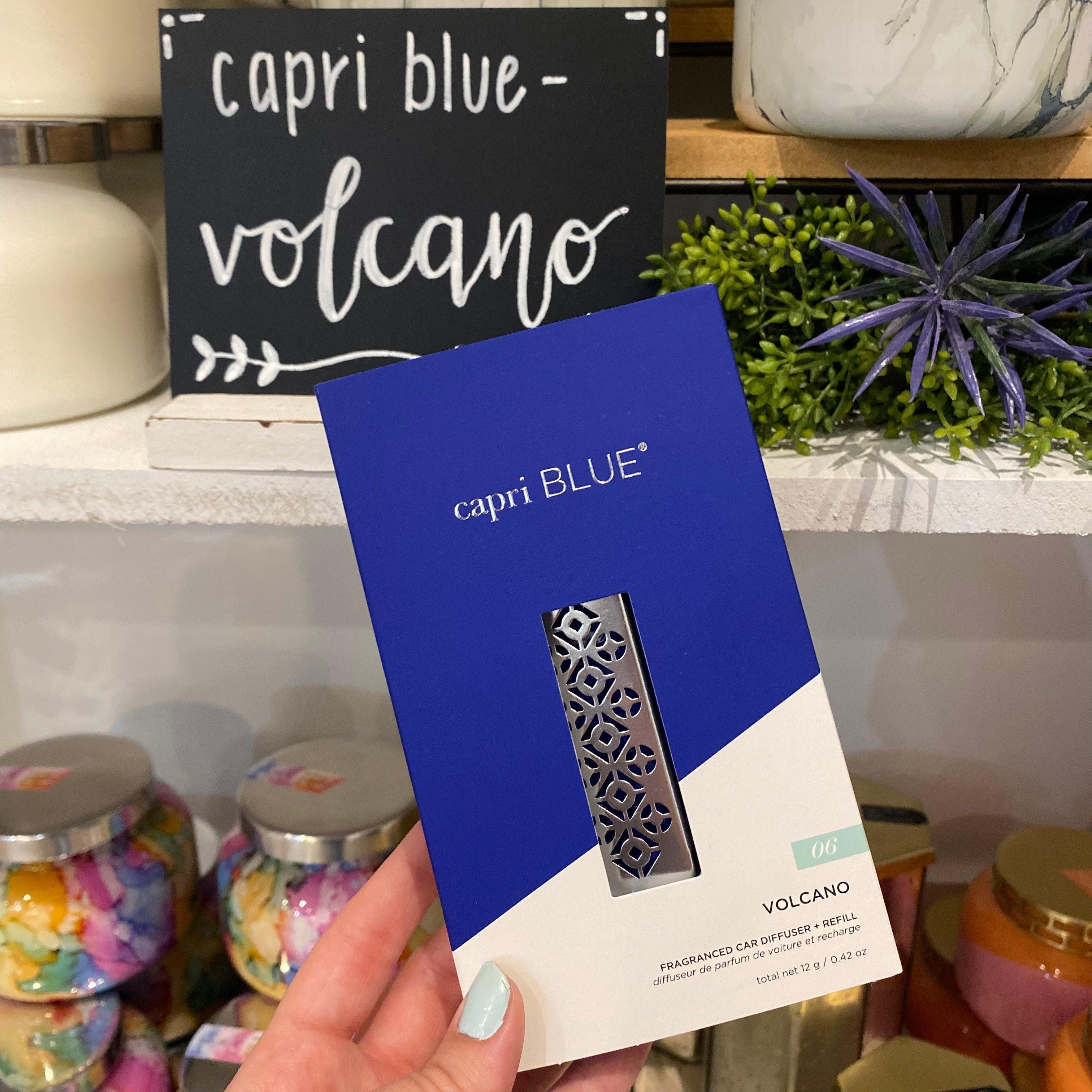 Capri Blue Volcano Car Diffuser - Karadise Boutique