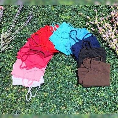 Classic Cami's in color order spread out