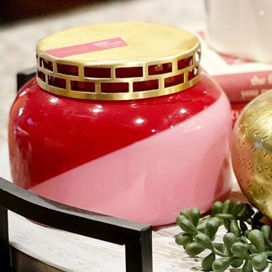 Coconut Santal 2 Tone 19 oz. Candle - Karadise Boutique