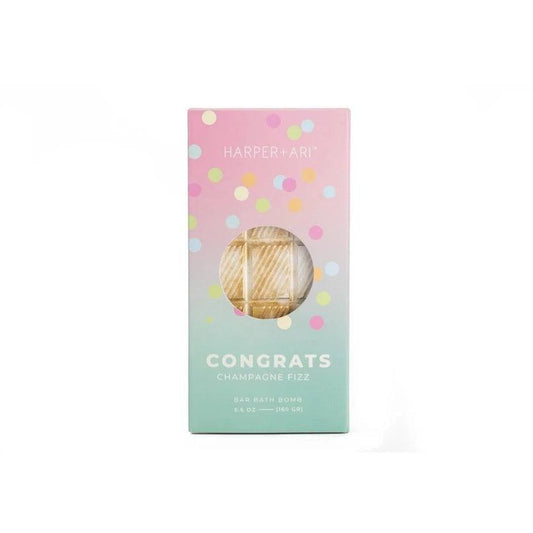 Congrats Champagne Toast Bar Bath Bombs - Karadise Boutique