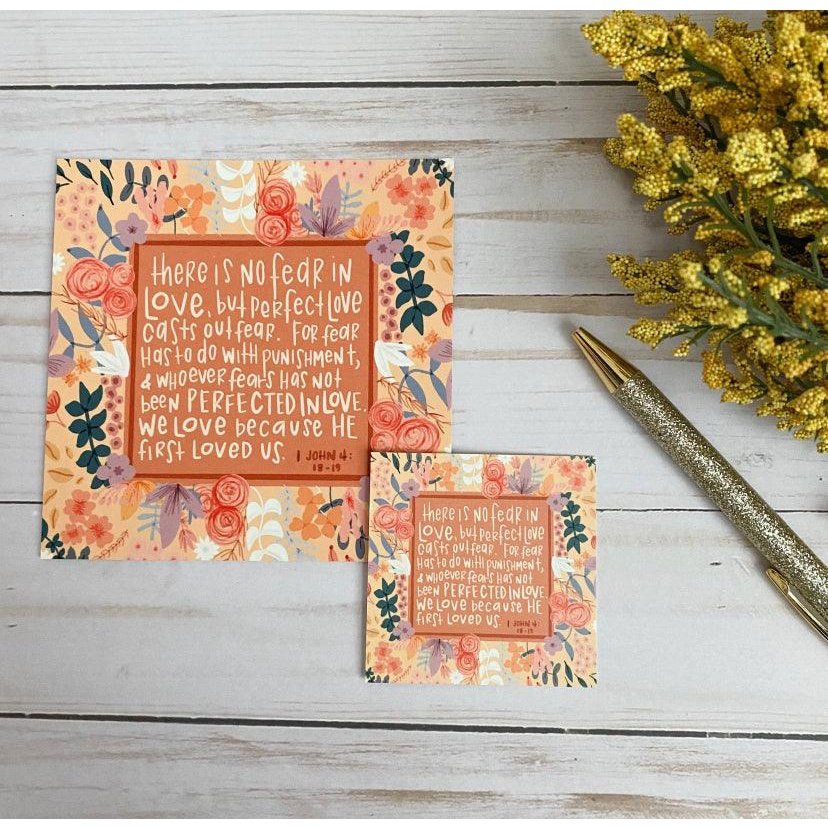 God's Love Bible Prayer Cards - Karadise Boutique