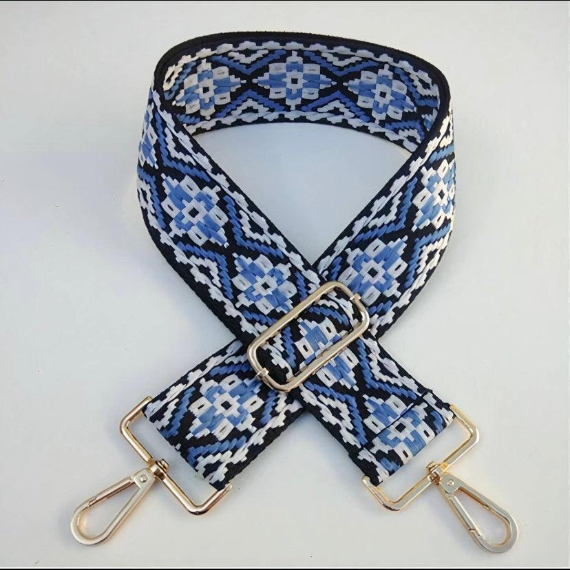 Guitar Pattern Bag Strap - Karadise Boutique