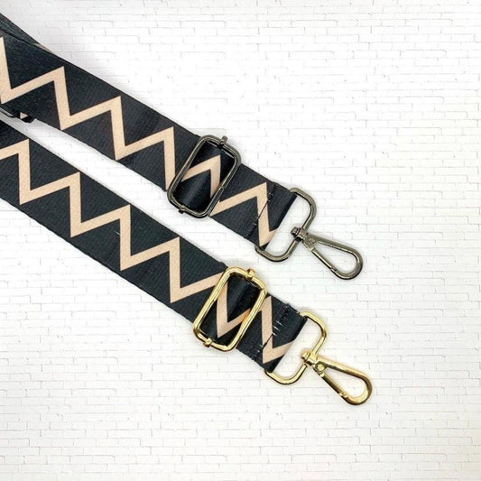 Guitar Pattern Bag Strap - Karadise Boutique