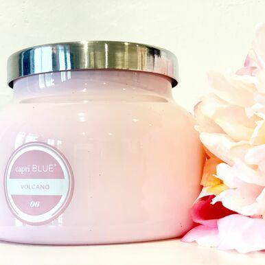 Light Pink Volcano 19 oz. Candle - Karadise Boutique