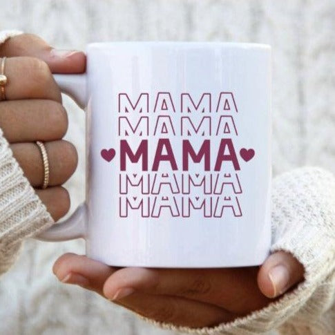 Mama Ceramic Coffee Mug - Karadise Boutique