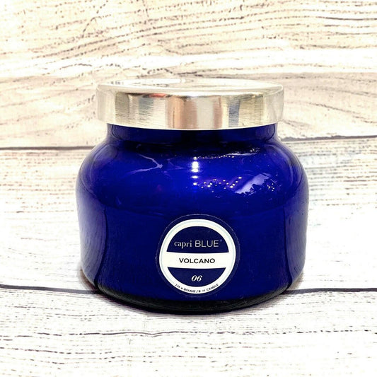 Petite Signature Blue Volcano Candle - Karadise Boutique