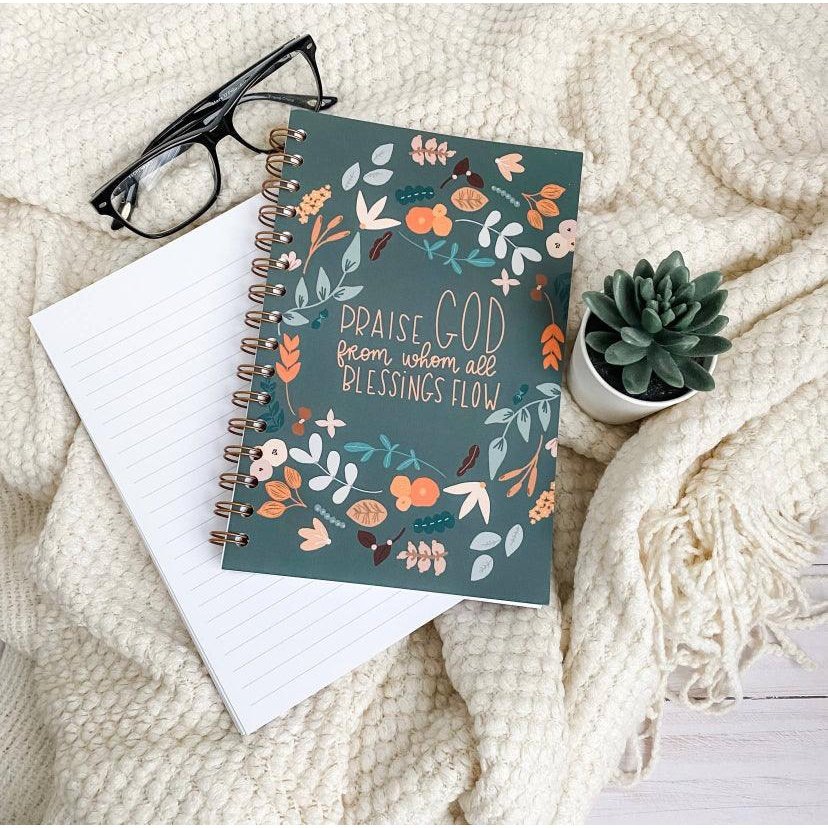 Praise God Lined Notebook - Karadise Boutique