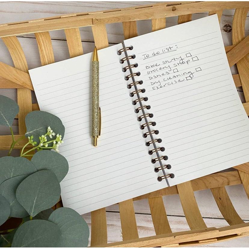 Praise God Lined Notebook - Karadise Boutique